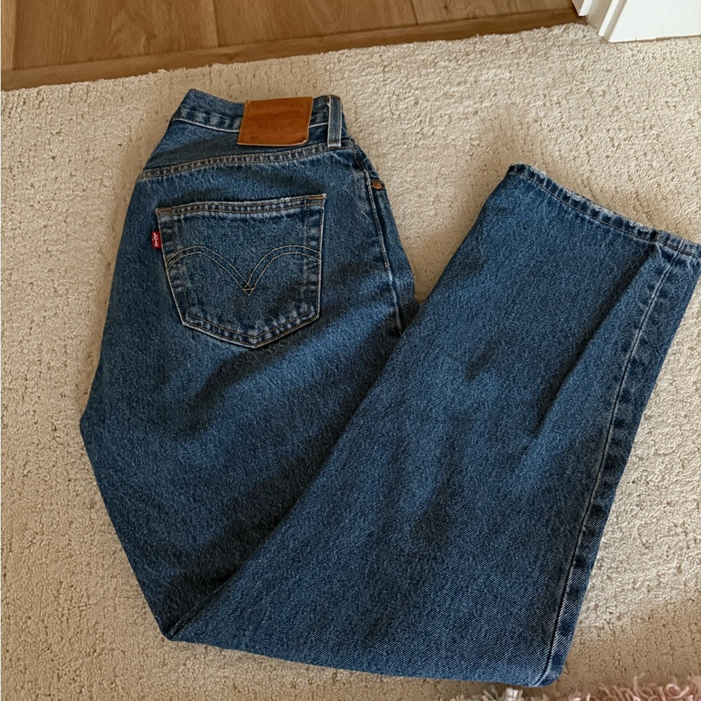 Levi's Denim Straight Jeans